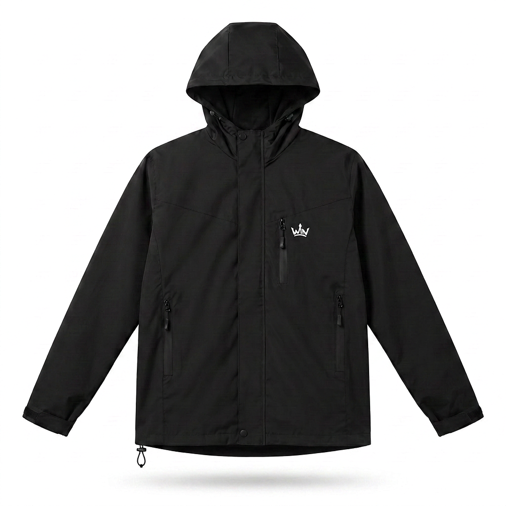 WINDLIGHT WINBREAKER BLACK JACKET